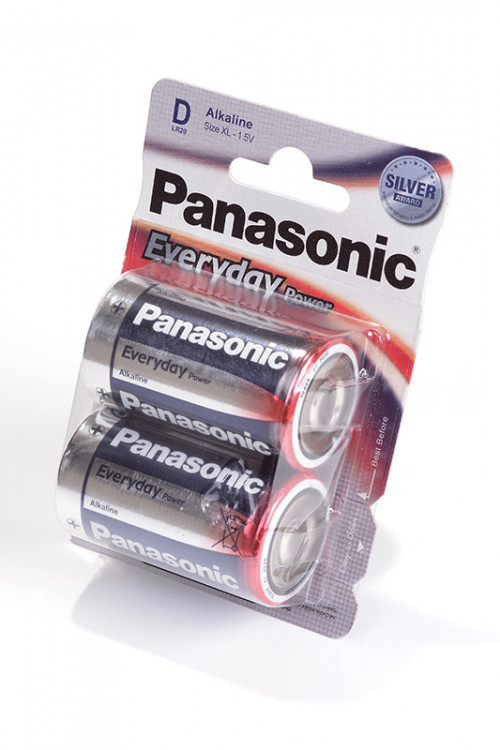 Батарейка Panasonic Everyday Power LR20EPS/2BP LR20 BL2** (Комплект 2 шт.)