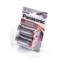 Батарейка Panasonic Everyday Power LR20EPS/2BP LR20 BL2** (Комплект 2 шт.)