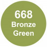 Маркер спиртовой Stylefile Classic двухсторонний, цвет 668 Bronze Green (STYLEFILE CLASSIC 668)