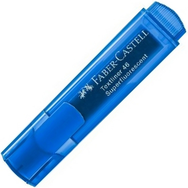 Текстовыделитель Faber-Castell Textliner 1546 Superfluorescent синий (Faber-Castell 154652)