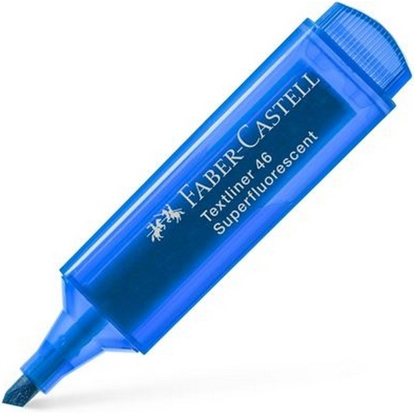 Текстовыделитель Faber-Castell Textliner 1546 Superfluorescent синий (Faber-Castell 154652)