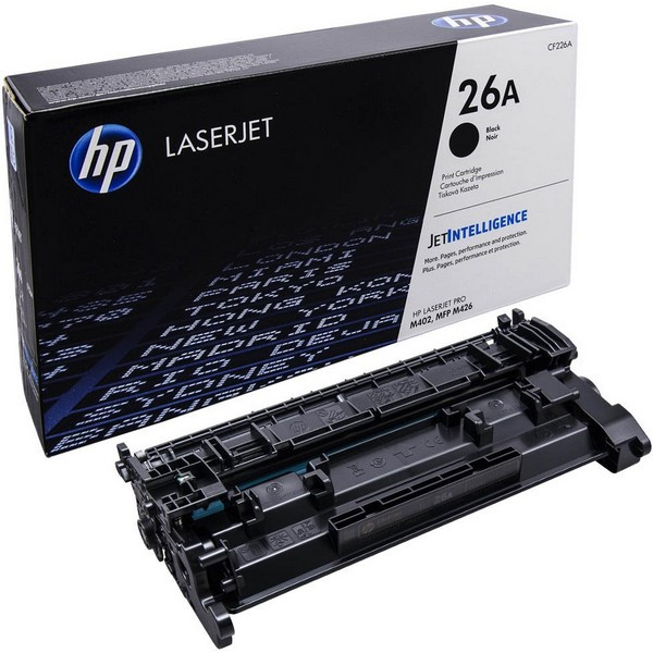 HP CF226A Kартридж чёрный HP 26A LaserJet M402/M426 (3,1K)