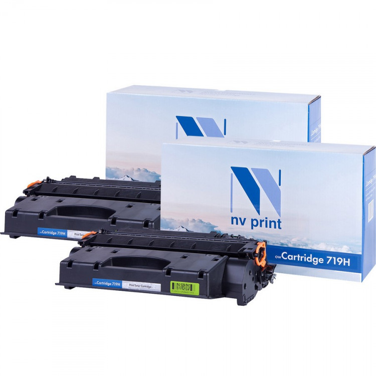NV Print NVP-719H-SET2 Картридж совместимый NV-719H-SET2 для Canon LBP-6300dn /  LBP-6650dn /  MF5840dn /  MF5880dn (6400k) (2 шт)
