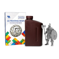 NV Print NVP-3D-PLANT-BASED-RESIN-DARK Фотополимерная смола NVPRINT Plant Based Resin Dark для 3D печати 1 кг (бут)