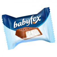 Конфеты шоколадные мини BABYFOX c молочной начинкой, 500 г, УК803