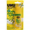Клей универсальный в бутылочке UHU Twist & Glue, прозрачный, бутылочка для аккуратного нанесения, 35 мл, блистер (UHU 40225/B)