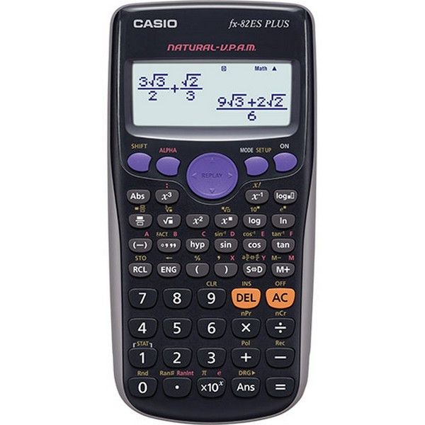 Калькулятор научный Casio FX-82ES PLUS 12-разрядный, 252 функции