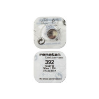 Батарейка RENATA SR41W 392 (0%Hg) Установить до 08/2023
