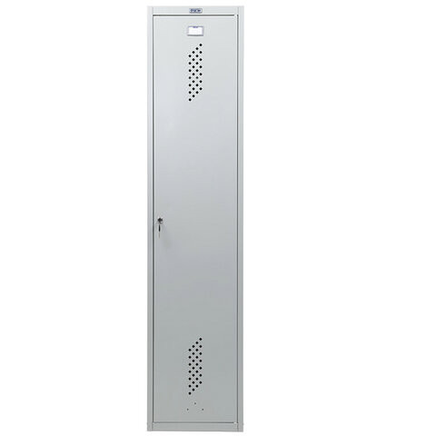 Шкаф металлический для одежды ПРАКТИК "LS-11-40D", 2 отделения, 1830х412х500 мм, 24 кг, разборный