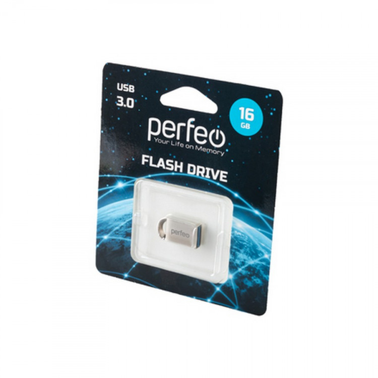 Носитель информации PERFEO PF-M11MS016 USB 3.0 16GB M11 Metal Series BL1