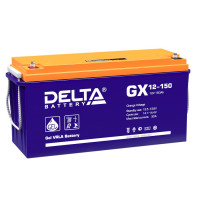 Energon Delta GX 12-150 Аккумуляторная батарея DELTA GX 12-150 (12В / 150Ач, Тип: AGM;Гелевый, Клемма: Болт М8, ДхШхВ: 482х170х240мм (Полная высота: 240мм), срок службы: 15 лет, Гарантия: 2г, вес: 47кг)