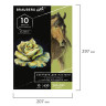 Альбом для пастели, картон ЧЕРНЫЙ+ОЛИВКОВЫЙ 760 г/м2, 207x297 мм, 5+5 листов, BRAUBERG ART, 105923