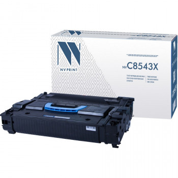 NV Print NVP-C8543X Картридж совместимый NV-C8543X для HP LaserJet 9000 /  9000DN /  9000HNF /  9000HNS /  9000MFP /  9000L MFP /  9000N /  9040 /  9040DN /  9040MFP /  9040N /  9050 /  9050DN /  9050MFP /  9050N /  M9040 MFP /  M9050 MFP /  M9059 MFP (30 NVP-C8543X, Совместимость: HP LaserJet 9000 / 9000dn / 9000L mfp / M9040 / 9040dn / 9040n / M9050 / 9050n / 9050dn / M9059, ресурс: 30000 стр.