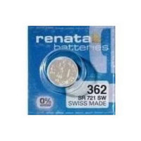 Батарейка RENATA SR721SW  362 (0%Hg) 1 шт Отрывной блок