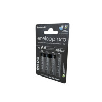 Аккумулятор Panasonic eneloop pro BK-3HCDE/4CP 2500мАч AA BL4 (Комплект 4 шт.)