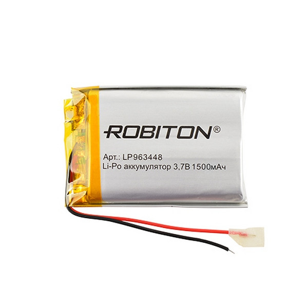 Почему аккумулятор литиевый. Lipo аккумулятор 3.7v 5000mah. Аккумулятор Robiton lp963448. Аккумулятор 1500 Mah 3.7v. Аккумулятор Робитон 3.7 в.