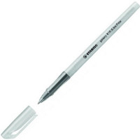 Ручка Шариковая Stabilo Galaxy 818,  Цвет Корпуса Черный Дымчатый, Цвет Чернил: Черный Xf 0,30 мм. (STABILO 818/46XF)