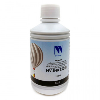 NV Print NVP-INK250BkSb Чернила сублимационные NV-INK250BkSb для аппаратов Epson, Mimaki, Mutoh, Roland (250ml) Black NVP-INK250BKSB, Совместимость: , ресурс: 0 стр.