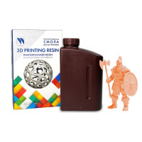 NV Print NVP-3D-PLANT-BASED-RESIN-ORANGE Фотополимерная смола NVPRINT Plant Based Resin Orange для 3D печати 1 кг (бут)