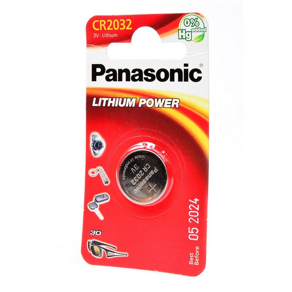 Батарейка Panasonic Lithium Power CR-2032EL/1B CR2032 BL1