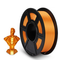 NV Print NVP-3D-SILK-PLA-P-ORANGE Филамент NVPRINT Silk PLA+ Orange для 3D печати диаметр 1.75мм  длина 330 метров  масса 1 кг