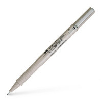 Ручка капиллярная Faber-Castell Ecco Pigment 0,7 мм, черная (166799)