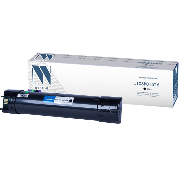 NV Print NVP-106R01526Bk Картридж совместимый NV-106R01526 Black для Xerox Phaser 6700 (18000k)