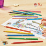 Набор цветных карандашей BIC Kids Tropicolors, пластиковые, 12 цветов (BIC 8325669/83256610)