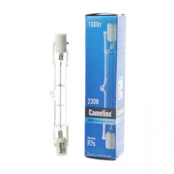Лампа Camelion J78 230V 100W Тип: HDG-100-230-R7s-78Цена: за 1 шт.