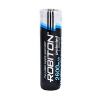 Аккумулятор ROBITON 2.6/Li18650 (Samsung ICR18650) с защитой PK1