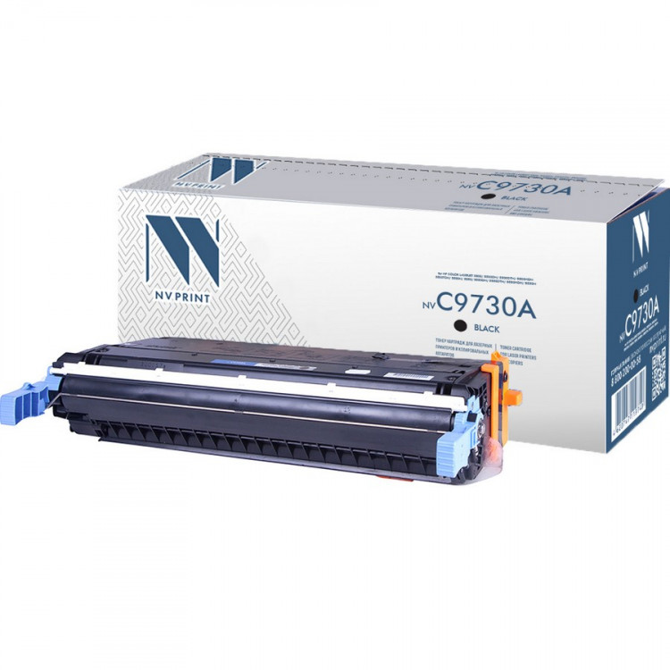 NV Print NVP-C9730ABk Картридж совместимый NV-C9730A Black (ОГРАНИЧЕНИЕ ПО ПРОШИВКАМ) для HP Color LaserJet 5500 /  5500DN /  5500DTN /  5500HDN /  5500TDN /  5500N /  5550 /  5550DN /  5550DTN /  5550HDN /  5550N (13000k)