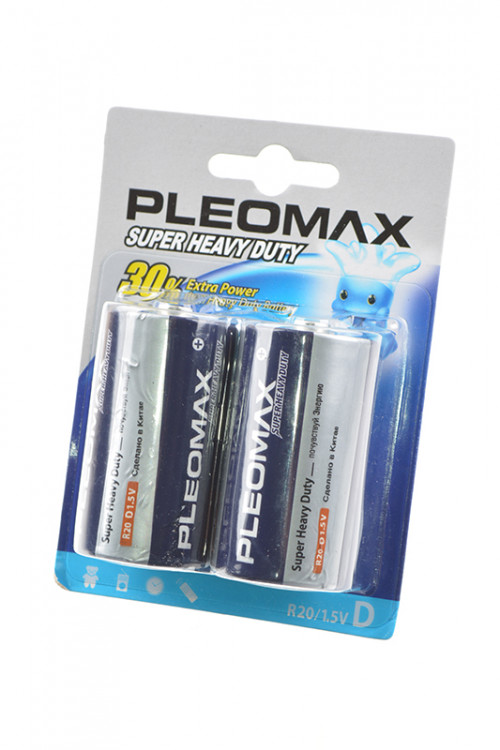 Батарейка PLEOMAX R20 BL2 (Комплект 2 шт.)