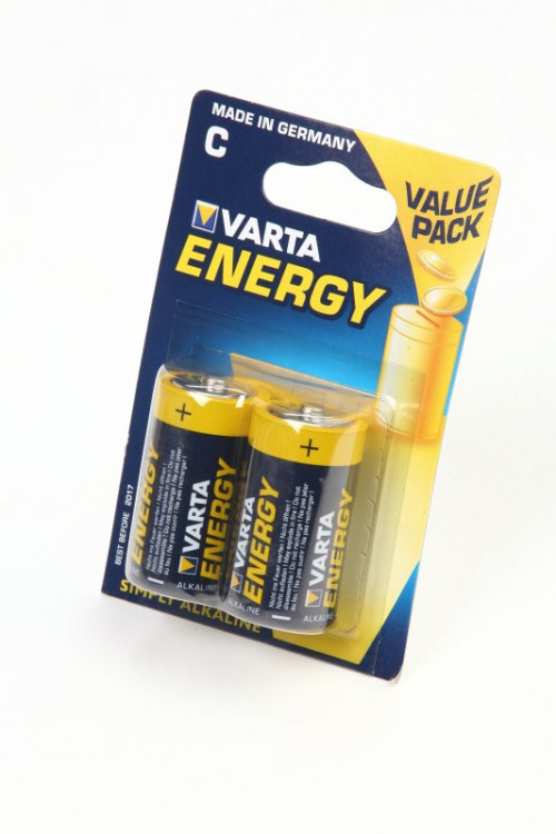 Батарейка VARTA ENERGY 4114 LR14 BL2 (Комплект 2 шт.)