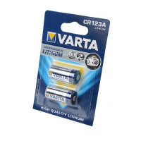 Батарейка VARTA PROFESSIONAL LITHIUM 6205 CR123A BL2 (Комплект 2 шт.)