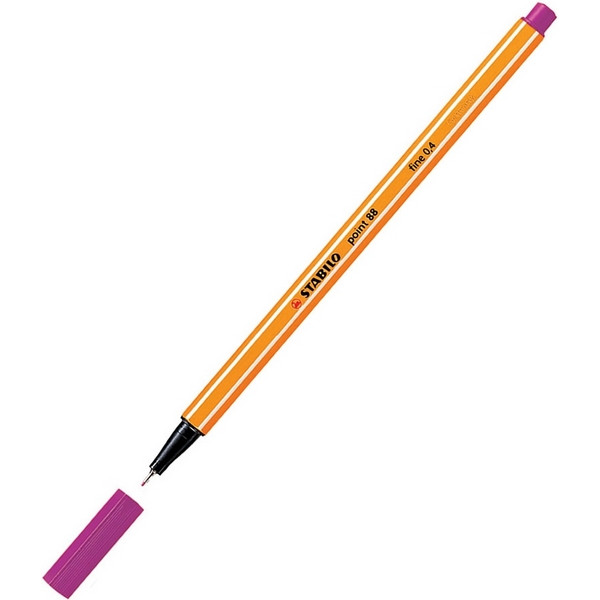Ручка капиллярная Stabilo Point 88 0,4 мм, 88/58 сиреневая (Stabilo 88/58)*