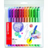 Набор капиллярных ручек STABILO pointMax, 0,8 мм 24 цвета, пластиковый футляр (STABILO 488/24-01)