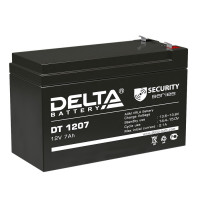 Energon Delta DT 1207 Аккумуляторная батарея DELTA DT 1207 (12В / 7Ач, Тип: AGM, Клемма: F1, ДхШхВ: 151х65х95мм (Полная высота: 102мм), срок службы: 5 лет, Гарантия: 1г, вес: 2,05кг)