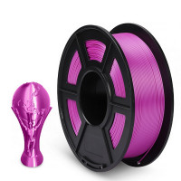 NV Print NVP-3D-SILK-PLA-P-PURPLE Филамент NVPRINT Silk PLA+ Purple для 3D печати диаметр 1.75мм  длина 330 метров  масса 1 кг