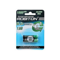 Аккумулятор ROBITON 1000NZAAA-2 Ni-Zn AAA 1000мВтч,  550мАч BL2 (Комплект 2 шт.)