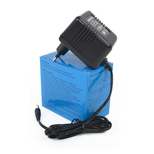Адаптер/блок питания ROBITON B9-500 5,5х2,1/12 (-)