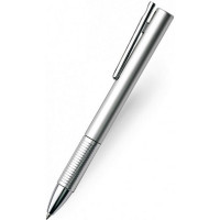 Ручка роллер LAMY tipo 338 Silver Al серебристый, Черный (LAMY 338 Silver) Уценка: БЕЗ СТЕРЖНЯ, Без упаковки