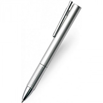 Ручка роллер LAMY tipo 338 Silver Al серебристый, Черный (LAMY 338 Silver) Уценка: БЕЗ СТЕРЖНЯ, Без упаковки Уценка: БЕЗ СТЕРЖНЯ, Без упаковки