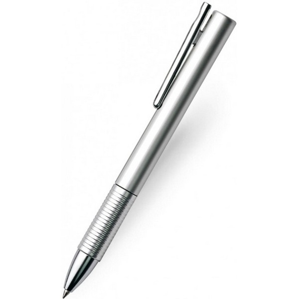 Ручка роллер LAMY tipo 338 Silver Al серебристый, Черный (LAMY 338 Silver) Уценка: БЕЗ СТЕРЖНЯ, Без упаковки