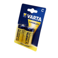 Батарейка VARTA SUPER HEAVY DUTY 2014 R14 BL2 (Комплект 2 шт.)