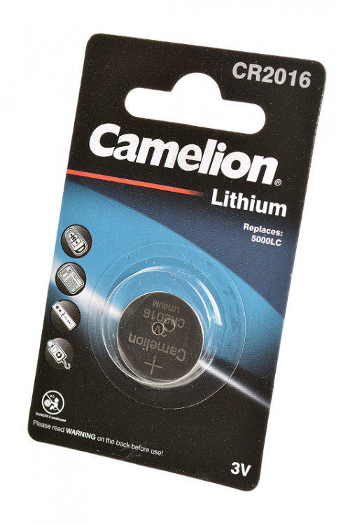 Батарейка Camelion CR2016-BP1 CR2016 BL1