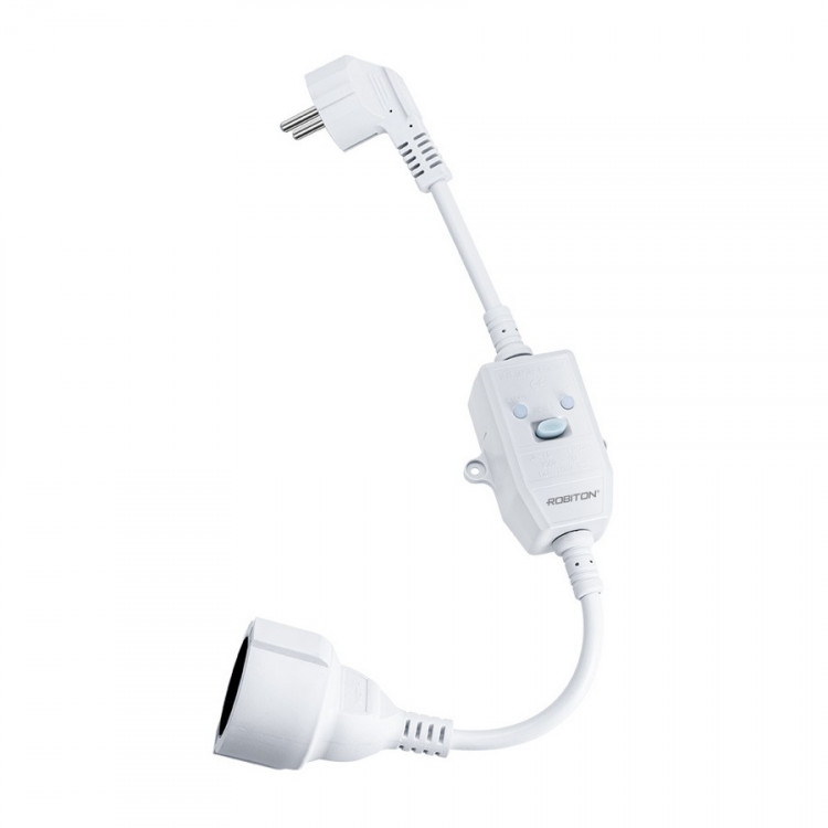 Устройство защитного отключения ROBITON УЗО-2Б на кабеле, 16А, 10мА Устройство защитного отключения ROBITON УЗО-2Б на кабеле, 16А, 10мА