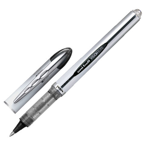 Ручка роллер Uni Ball Vision Elite 0,8 мм, цвет чернил: черный (Uni UB-200 (08) Black)