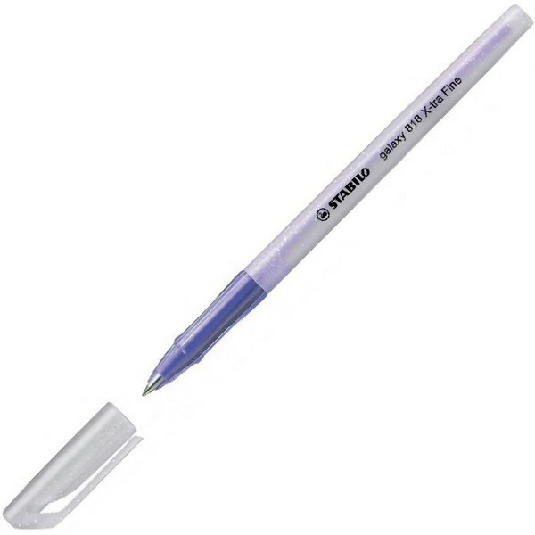 Ручка Шариковая Stabilo Galaxy 818,  Цвет Корпуса Фиолетовый Дымчатый, Цвет Чернил: Фиолетовый Xf 0,30 мм. (STABILO 818/55XF)
