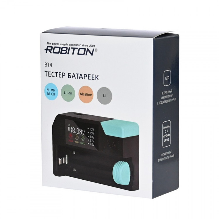 Тестер ROBITON BT4