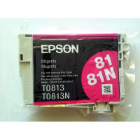 Epson C13T11134A10CIV Картридж в технической упаковке пурпурный T0813 Epson Stylus Photo R270/R290/R390/RX590/RX610/RX690/1410 (большой ёмкости) Использовать до 06/2016